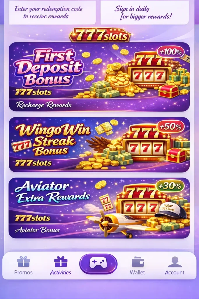 slot game bonus rewards