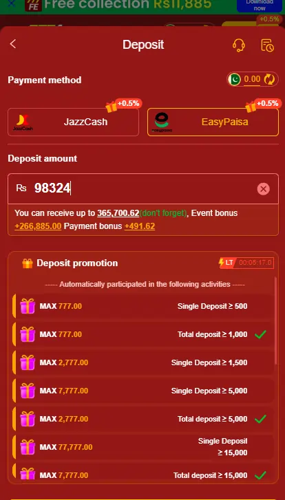 JazzCash EasyPaisa withdrawal