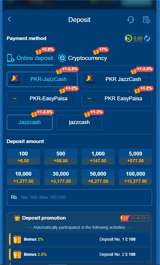SK777 game deposit withdraw