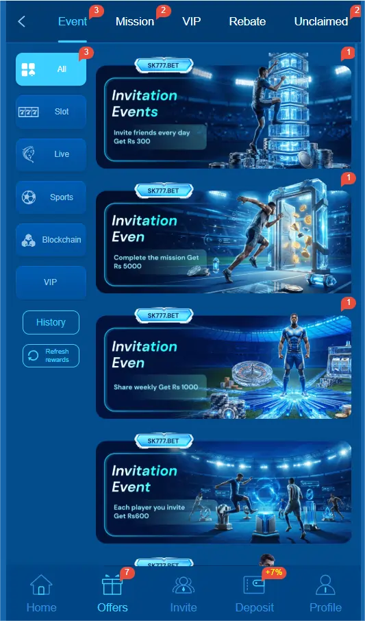 sk777 game bonus reward offers