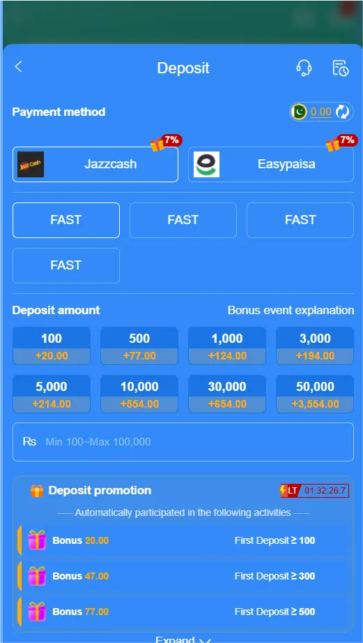 zt777 game payment methods