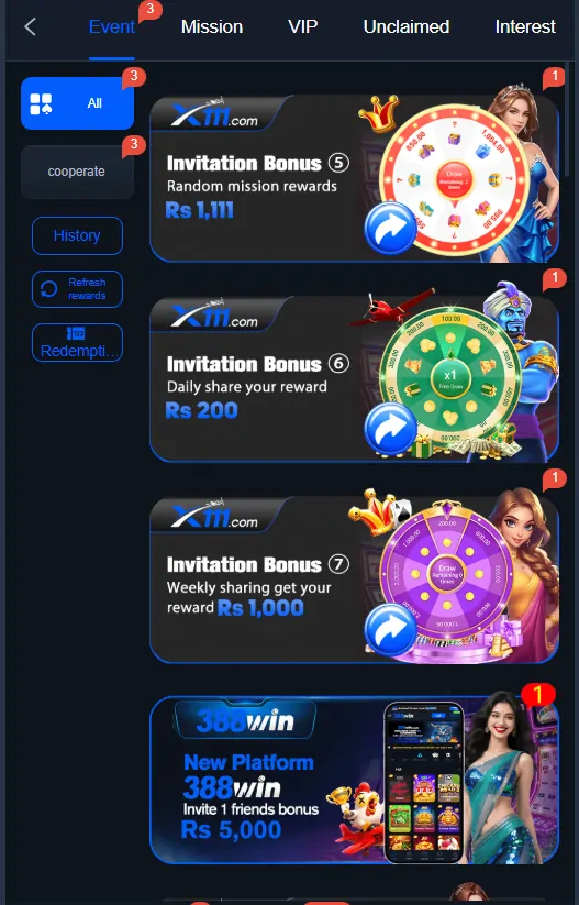 X111 Game bonus rewards offers