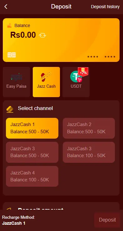 Super9t9 Game Deposite Image