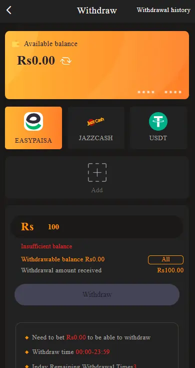 92Dadu Game Deposite screenshot
