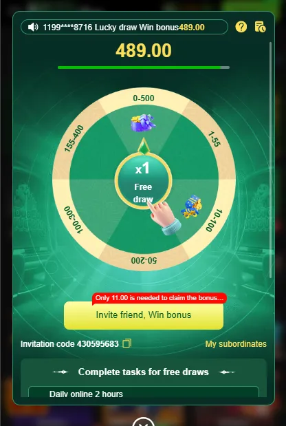 Bet888 Game rewards Section