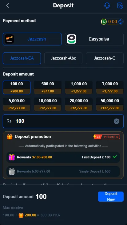OK37 Game Deposite Screenshot