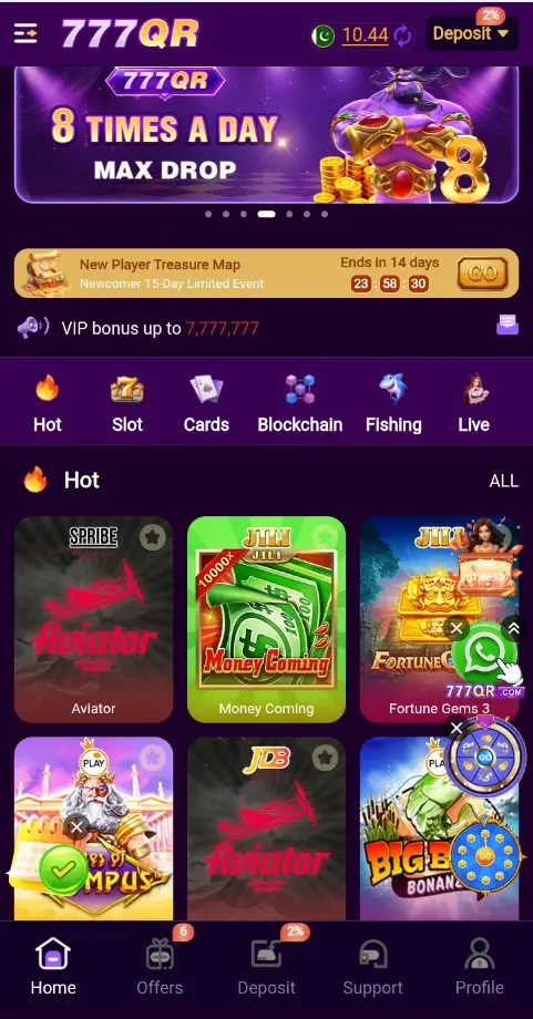 777QR Game