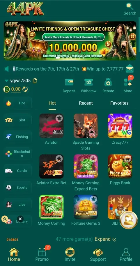 44pk game