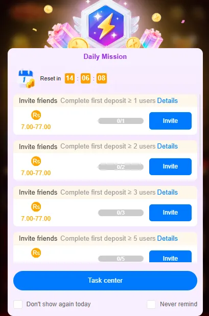 Win7799 Game Bonuses Image